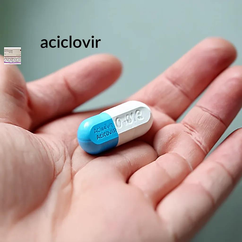 Para comprar aciclovir necesita receta